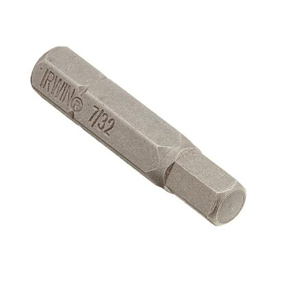 Irwin 1-1/4" Hex Head Insert Bit, 7/32" 92443