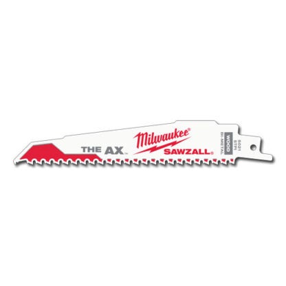 Milwaukee Tool 6" 5 TPI The Ax™ Sawzall® Blade (5 Pack) 48-00-5021