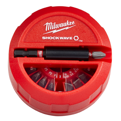 Milwaukee Tool SHOCKWAVE 22PC Impact Driver Bit Puck (Tube) 48-32-4011