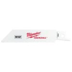 Milwaukee Tool M12 4" HACKZALL Bi-Metal Blade - PVC 5 Pack 49-00-5414