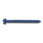 Powers 1/4" X 5" Tapper+ Flat Phillips Tapcon Screw, 100 Box 2774SD-PWR