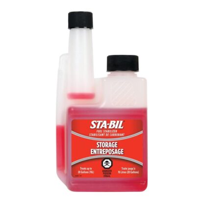 Sta-Bil Performance Improver Fuel Stabilizer, 236 ml, Bottle, Red, Liquid 22209