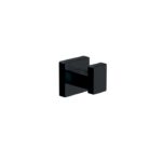 Aquabrass Robe Hook, Square, Electro Black 68881EBK