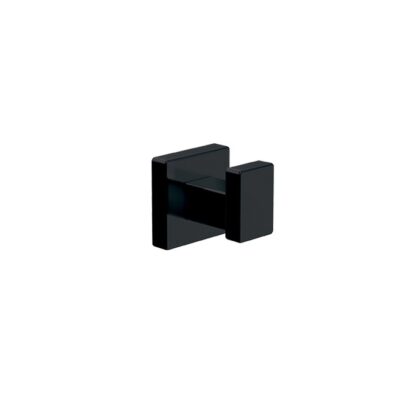 Aquabrass Robe Hook, Square, Electro Black 68881EBK