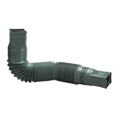 Amerimax 24"-55" Flex-A-Spout Extension, Green L1601-12