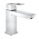 Grohe Eurocube M-Size 1-Hole Lavatory Faucet, Chrome 23670000