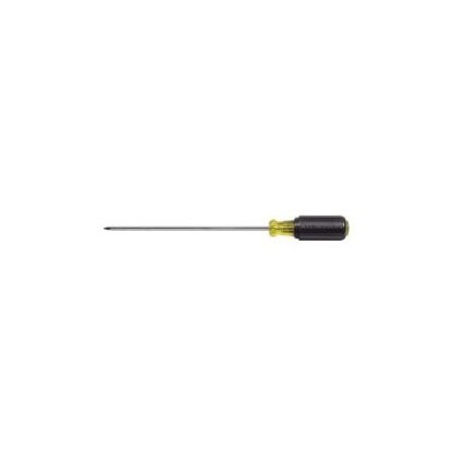 Klein Tools #1 Robertson Square Recess Screwdriver with 8'' Round Shank 665