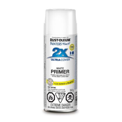 Rust-Oleum Topcoat Primer Spray, White 340 g 253704