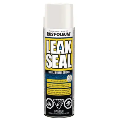 Rust-Oleum Leakseal Flexible Rubber Sealant, White 405 g 269790