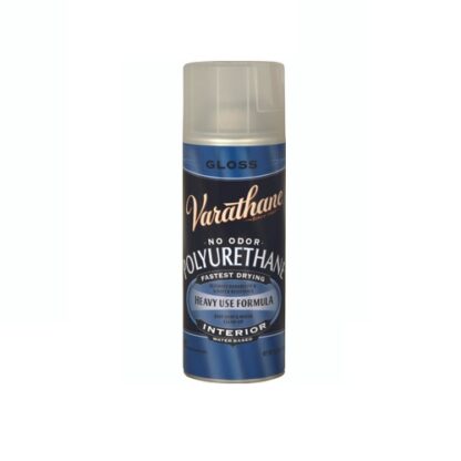 Varathane Polyurethane Exterior Water-Based Spray, Gloss, Clear 11 oz Y250081