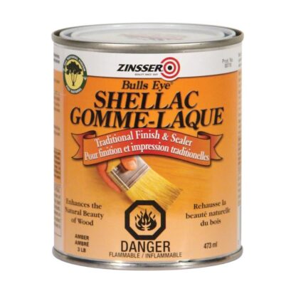 Zinsser Bulls Eye Shellac, Amber 473 ml EB440030