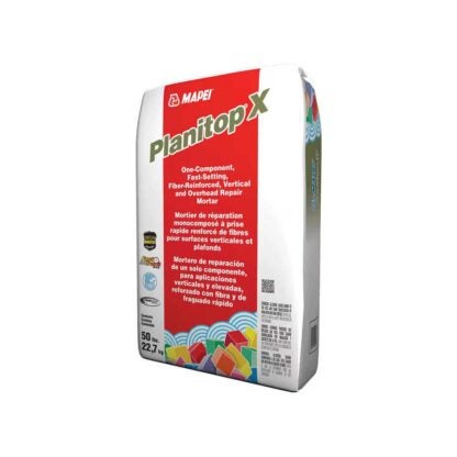 Mapei Inc 12850000 50LBS Planitop X Fiber-Reinforced Mortar