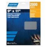 Norton 66261139378 Black Ice 2000Grit Sandpaper