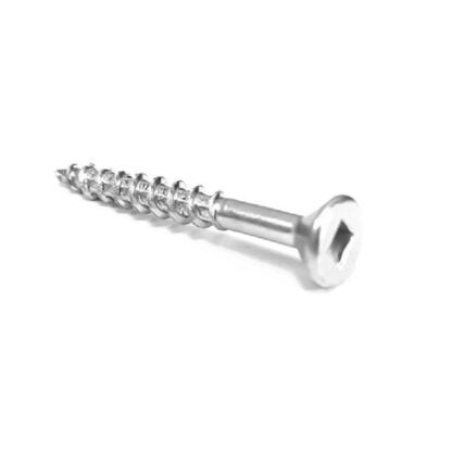 Robertson 0355120041230102 #8 x 1" Lo-Root Wood Screw - 100PK