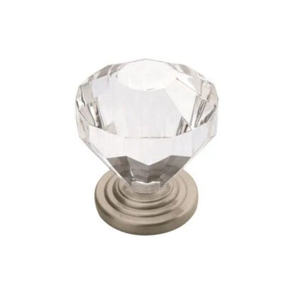 Amerock 14303G10 1-1/4" Traditional Classics Cabinet Knob - Satin Nickel