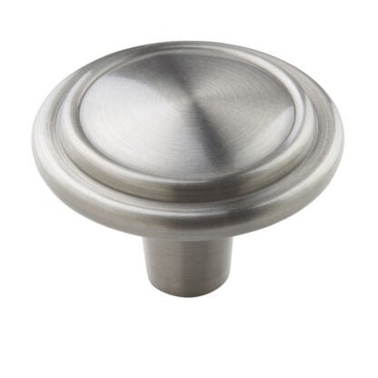 Amerock BP29113G10 1-1/4" Hatfield Cabinet Knob - Satin Nickel