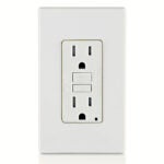 Leviton GFTR1-722-HSW 15 Amp Tamper-Resistant GFCI Receptacle - White