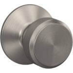 Schlage F10BWE619 Bowery Closet Knob - Satin Nickel