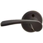 Schlage F10MER622 Merano Closet Lever - Matte Black