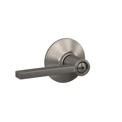 Schlage F40LAT619 Latitude Bath Lever - Satin Nickel