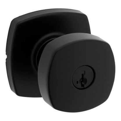 Weiser GA531PGK514 Prague SmartKey Knob - Matte Black