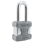 Weiser GPL026LNGSHKL Long Shackle SmartKey Padlock