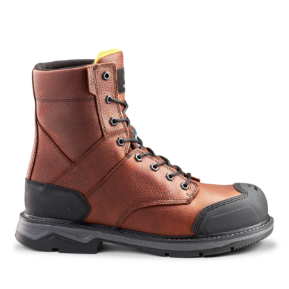 Terra TR0A4NS5BRN 8" Patton unisex Steel Toe CSA Safety Boot - Brown