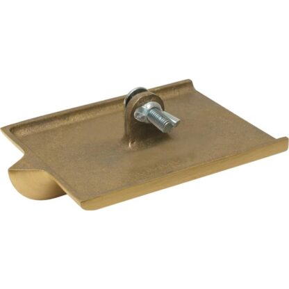 Marshalltown 8303 6" x 4-1/2" QLT Bronze Walking Groover