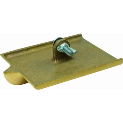 Marshalltown 8316 6" x 4-1/2" QLT Bronze Walking Groover