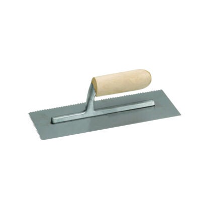 Marshalltown 971 3/16" x 5/32" QLT Notched Trowel