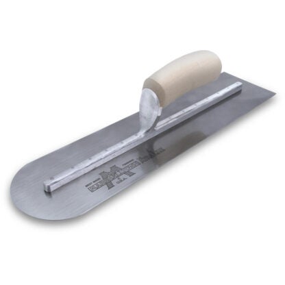 Marshalltown MXS20RE 20" x 4" Rounded Front Finishing Trowel