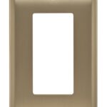 Amerock BP36504BBZ Candler 1-Decora Wall Plate - Golden Champagne