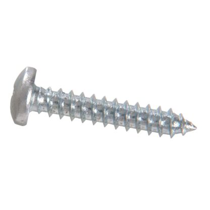 Hillman 128253 #10 x 1/2" Square Pan Head Metal Screw - 6PK