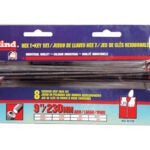 Eklind Tool 3/32 to 1/4 SAE T-Handle Hex Key Set 9 in. 8 Pc.