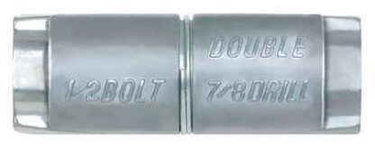 DEWALT 09520-PWR Double Double Lag Shield, 3/8 Dia, 2 L, Alloy Steel Plain,