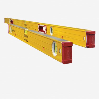 Stabila 78 in. and 32 in. Aluminum Magnetic Box Level 2 Piece Set