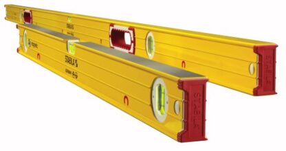 Stabila 78 in. and 32 in. Aluminum Magnetic Box Level 2 Piece Set