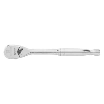 Apex Tool Group 1/2 Drive 120XP Full Polish Teardrop Ratchet - 1 EA (329-81304P)