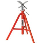 RIDGID RID22168 VF-99 V-Head Folding Pipe Stand 22168