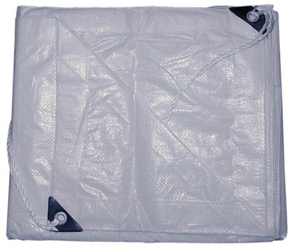 Toolway Tarpaulin, 30' x 50', Polyethylene, Clear 183053