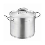 Korkmaz A1166 9.5Qt Stainless Steel Stock Pot