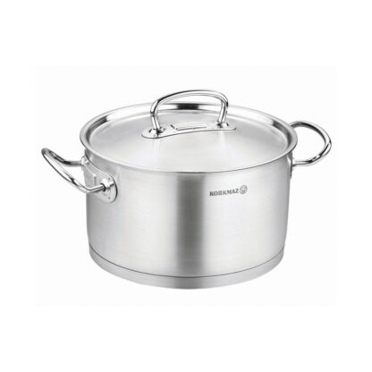 Korkmaz A1162 6.5Qt Stainless Steel Stock Pot