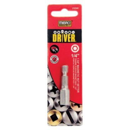 Vulcan 312241OR Magnetic Nutsetter 1/4 in Drive Hex Drive 1-3/4 in L 1/4 Quick Change in Shank