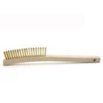 Brush Research BRM-B39B Curved Handle Brass Wire Brush