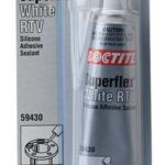 Henkel Corporation Superflex RTV Silicone Adhesive Sealants 80 ML Tube White - 12 TUBE (442-135506)