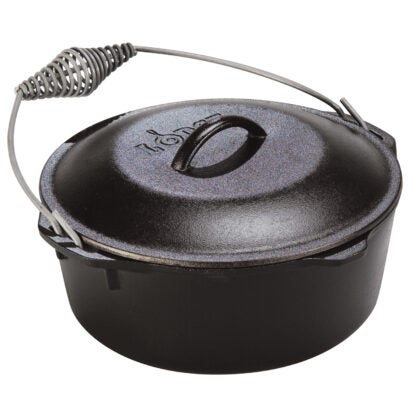 Lodge Cast Iron Dutch Oven with Bail Handle SKU - 273607