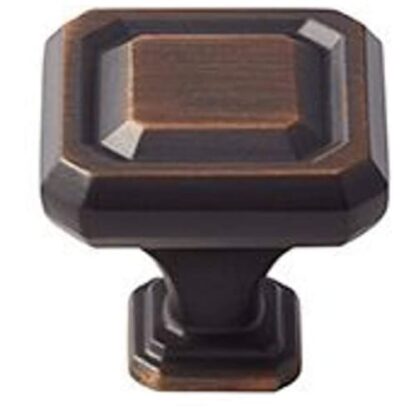 Amerock BP36546ORB 1-1/4" Wells Cabinet Knob - Oil-Rubbed Bronze