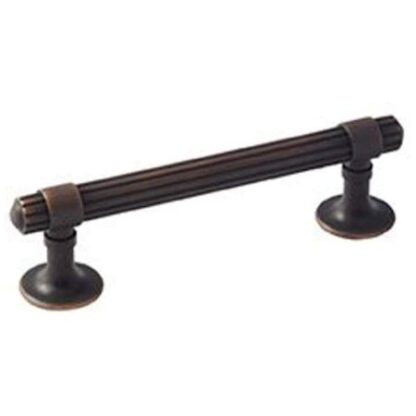 Amerock BP36621ORB 3-3/4" Sea Grass Cabinet Pull - Oil-Rubbed Bronze