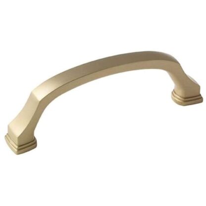 Amerock BP55344BBZ 3-3/4" Grace Revitalize Cabinet Pull - Golden Champagne