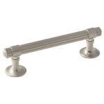 Amerock Bp36621 Sea Grass 3-3/4 Center to Center Bar Cabinet Pull - Nickel